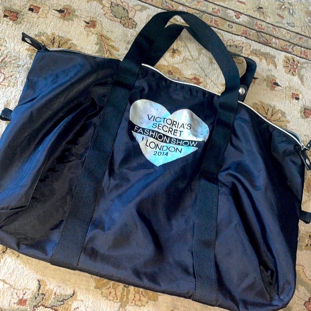 Vintage Victoria secret fashion show duffel